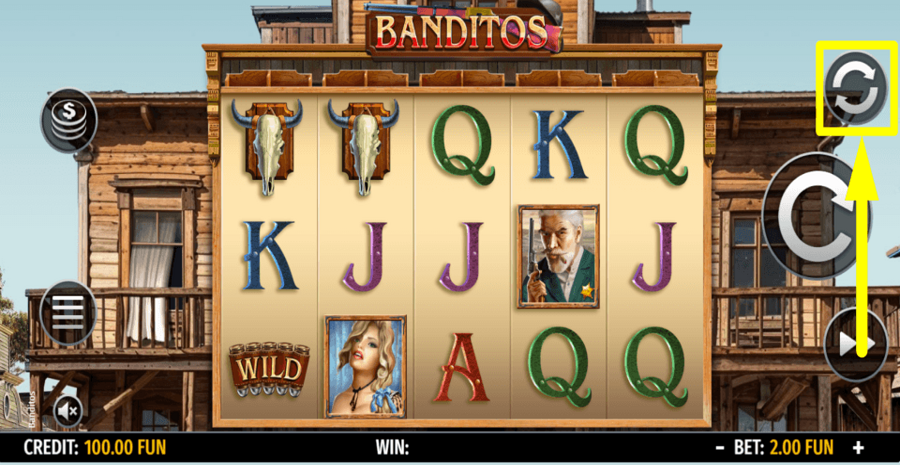 Banditos Autoplay Feature