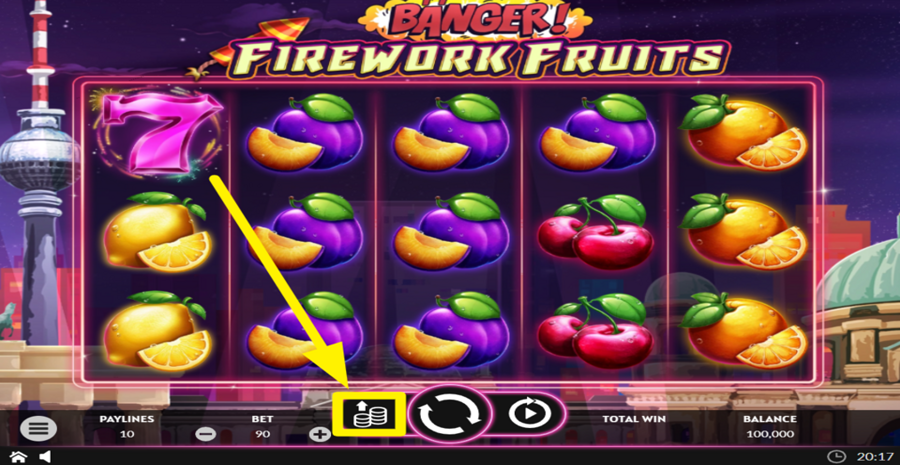 Banger Firework Fruits Max Bet
