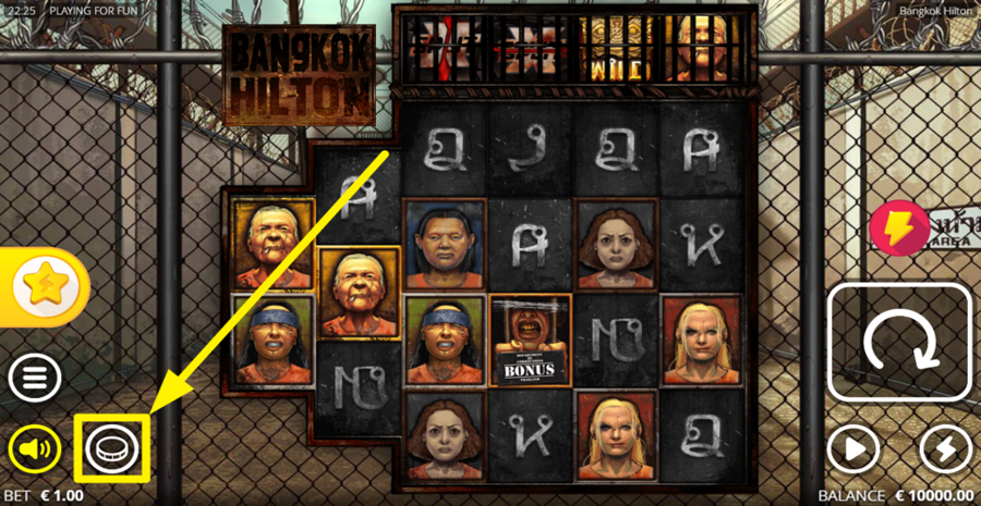 Bangkok Hilton Adjust Bet