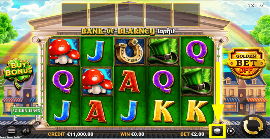 Bank Of Blarney Bet Value