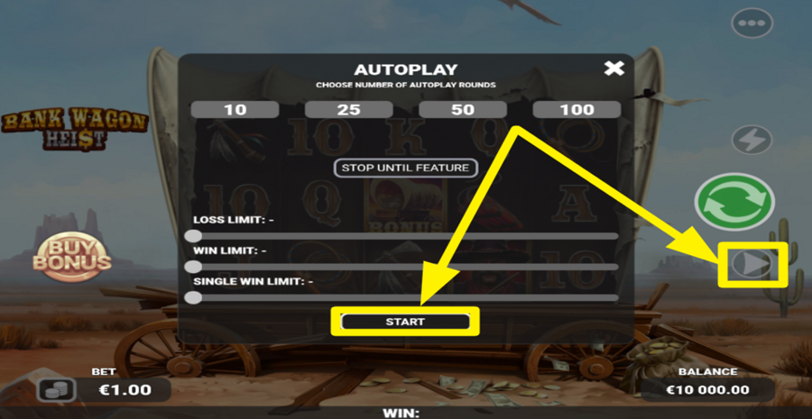 Bank Wagon Heist Autoplay