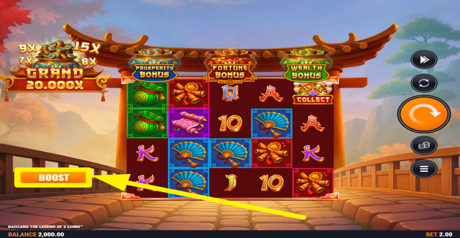 Baozang The Legend Of 3 Coins Boost