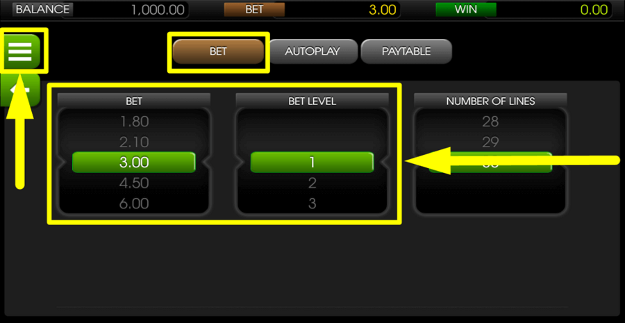 Barbary Coast Bet Value