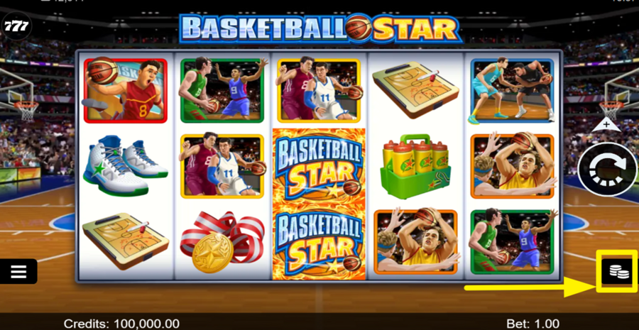Basketball Star Adjust Bet