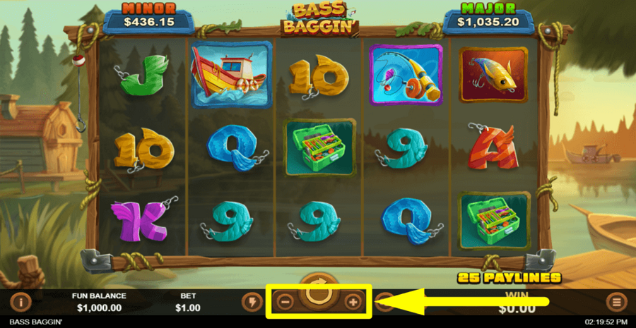 Bass Baggin Bet Value