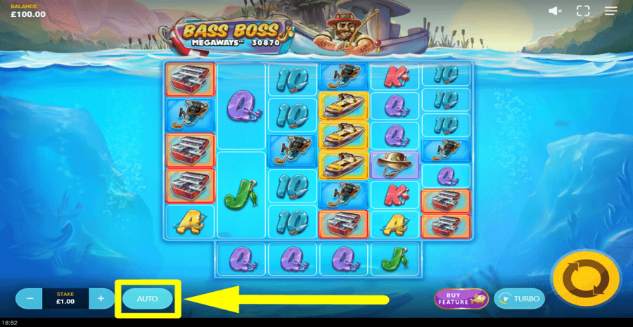 Bass Boss Megaways Autoplay Feature