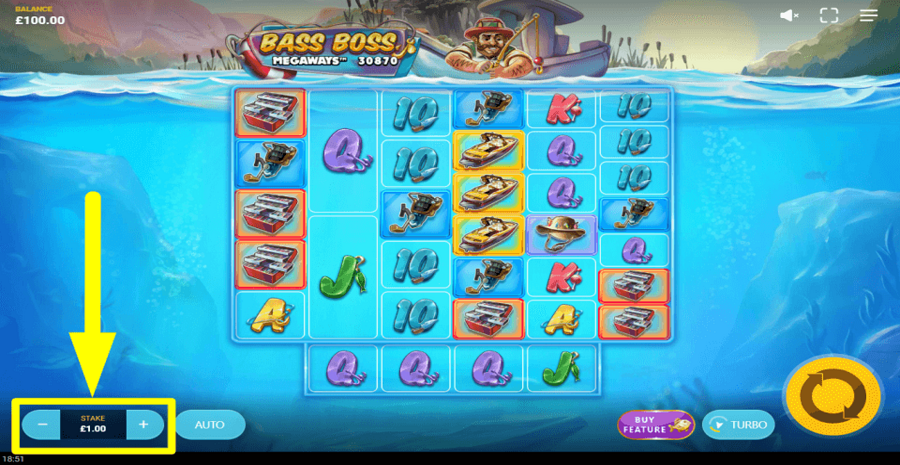 Bass Boss Megaways Bet Value