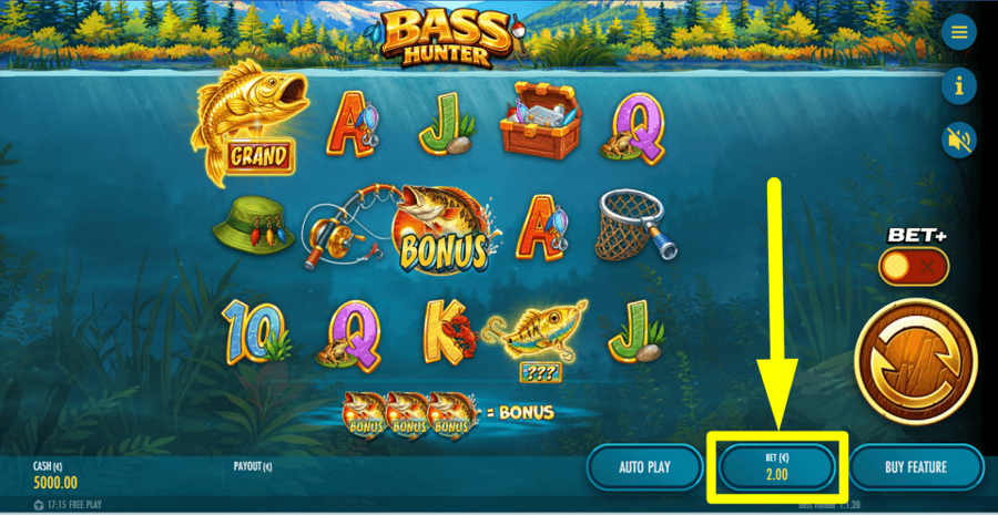 Bass Hunter Bet Value