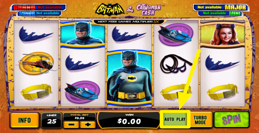 Batman And Catwoman Cash Autoplay