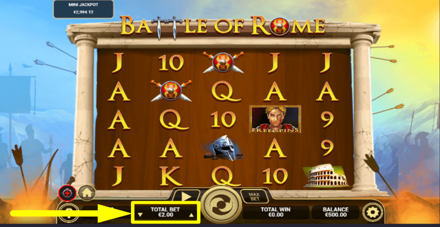 Battle Of Rome Bet Value