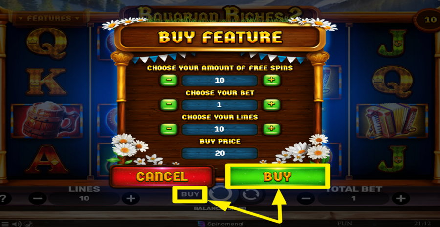Bavarian Riches 2 Buy Bonus