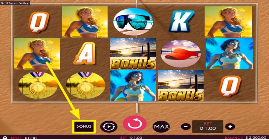 Beach Volley Buy Bonus