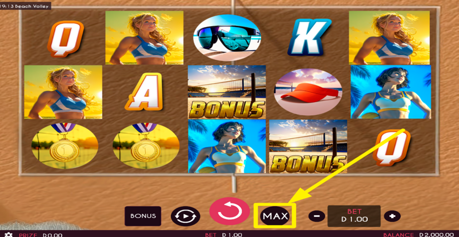 Beach Volley Max Bet