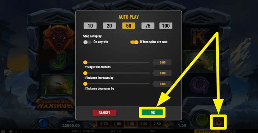 Beasts Of Fire Maximum Autoplay