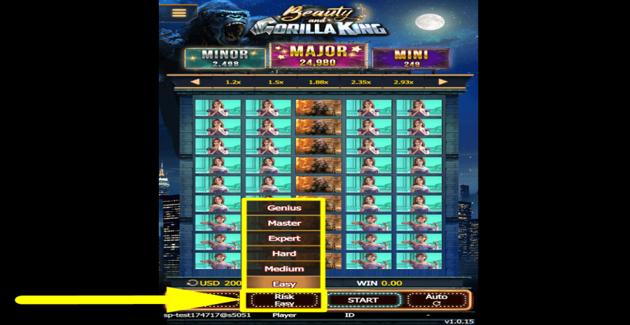 Beauty And Gorilla King Risk Feature