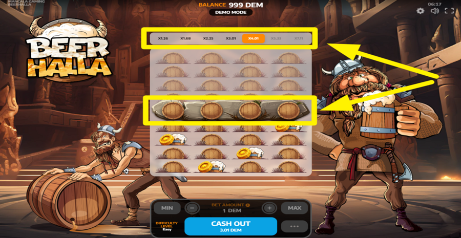 Beerhalla Move Barrels