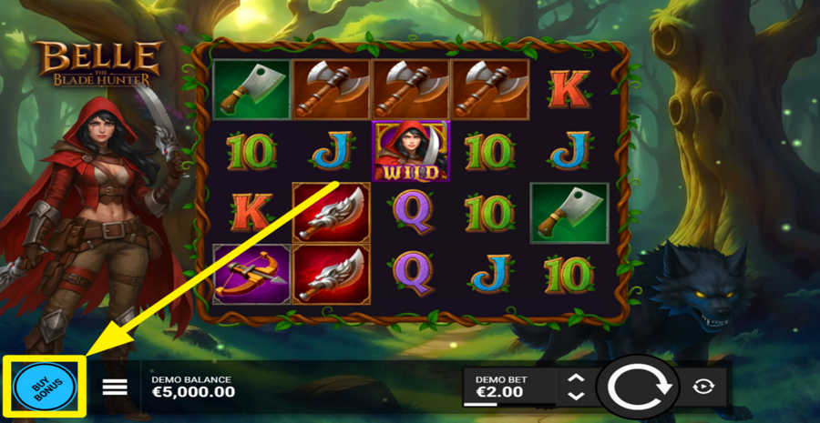 Belle The Blade Hunter Buy Bonus