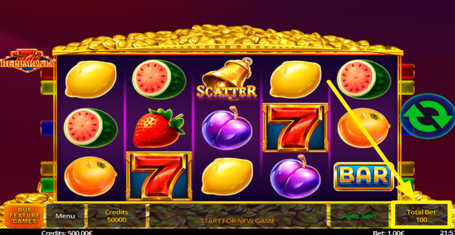 Bellmania Adjust Bet