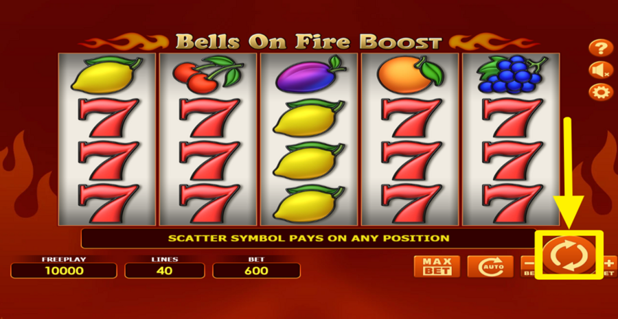Bells On Fire Boost Spin