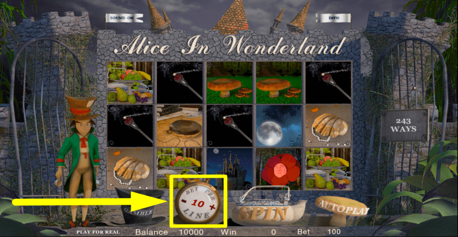 Betconstruct Alice In Wonderland Bet Value