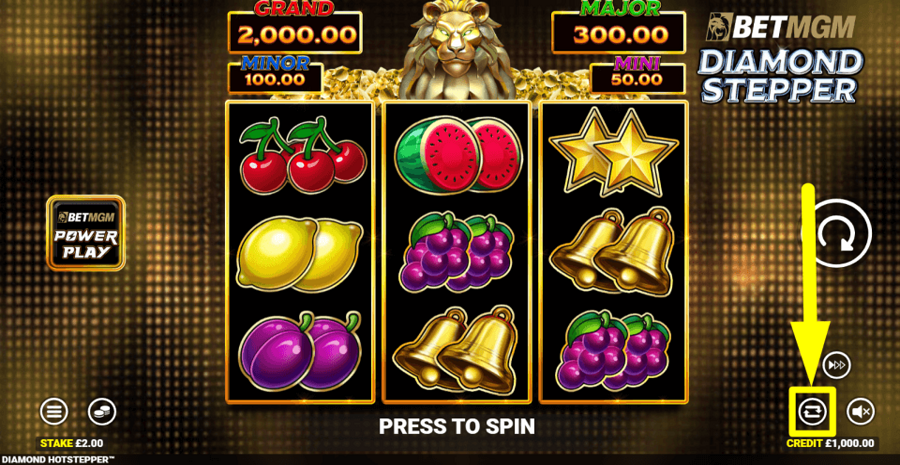 Betmgm Diamond Stepper Autoplay Feature