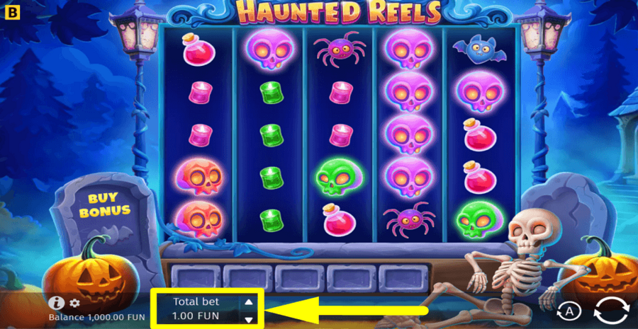 Bgaming Haunted Reels Bet Value
