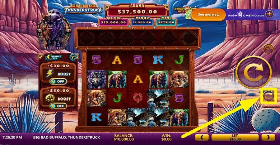 Big Bad Buffalo Thunderstruck Autoplay