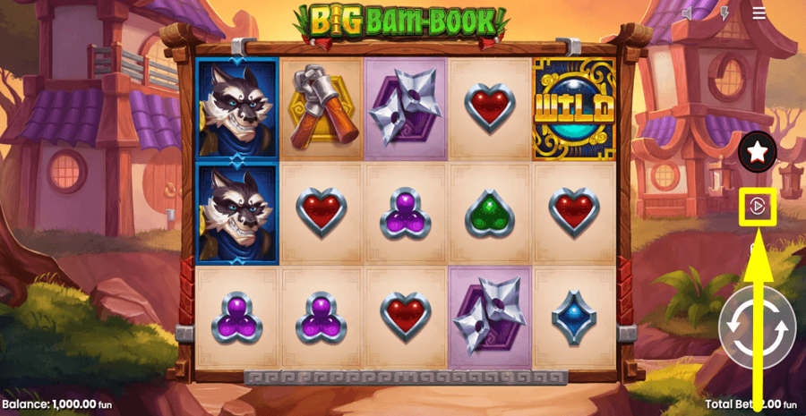 Big Bam Book Autoplay Feature