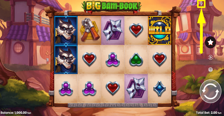 Big Bam Book Turbo Feature