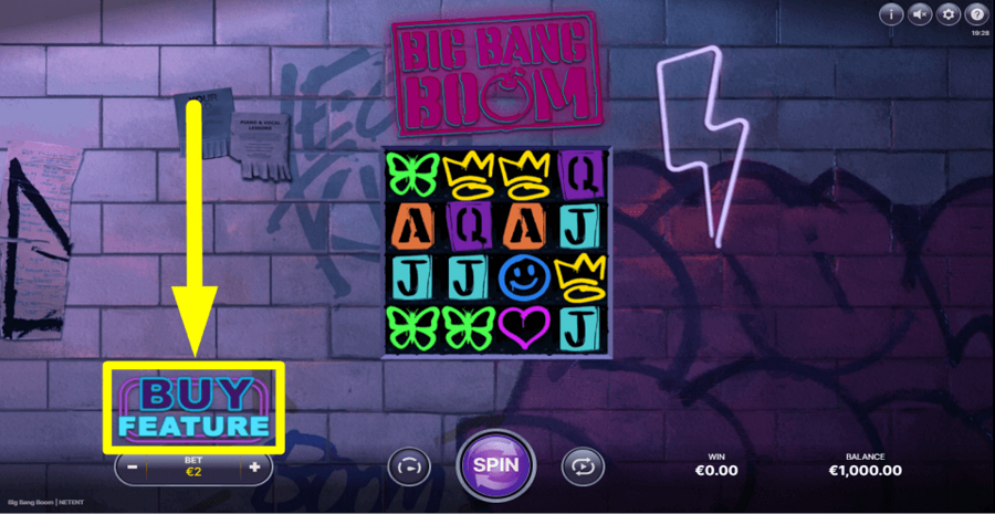 Big Bang Boom Buy Feature