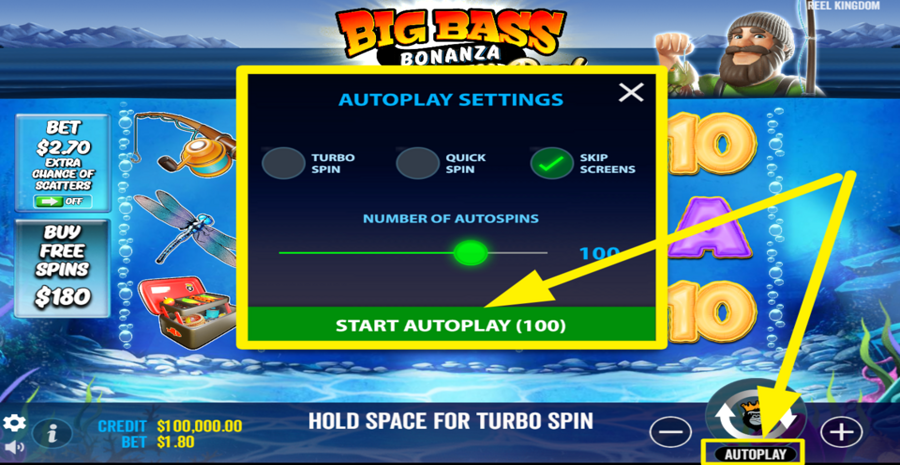 Big Bass Keeping It Reel Autoplay