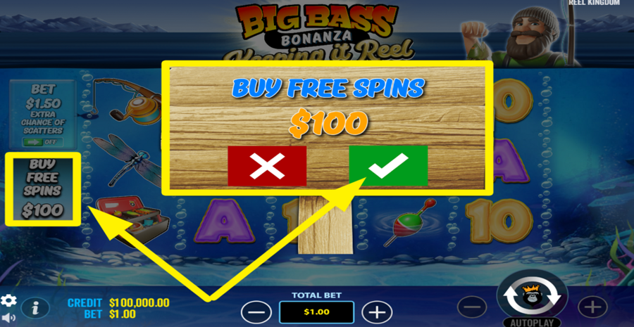 Big Bass Keeping It Reel Buy Free Spins