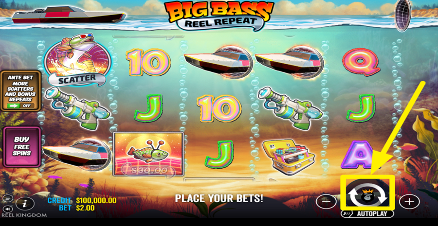 Big Bass Reel Repeat Spin