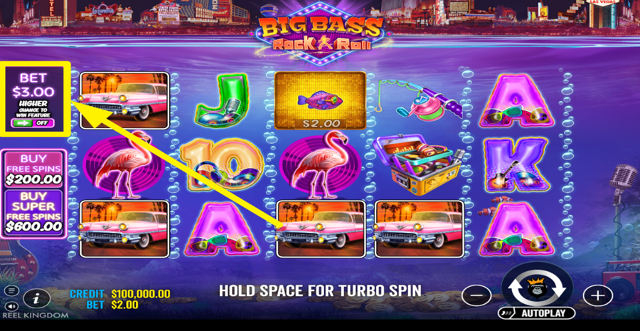 Big Bass Rock And Roll Boost Bet