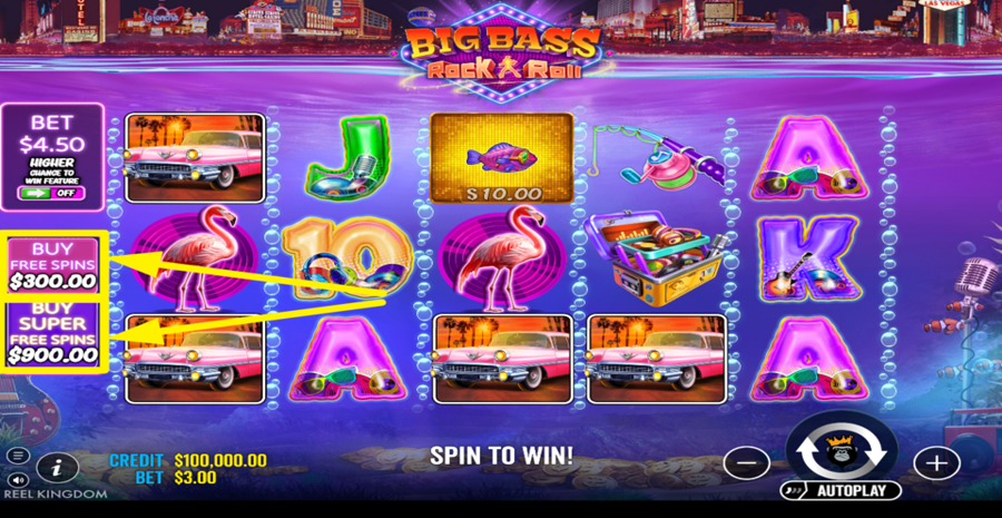 Big Bass Rock And Roll Buy Bonus