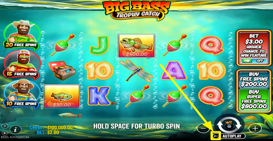 Big Bass Trophy Catch Turbo