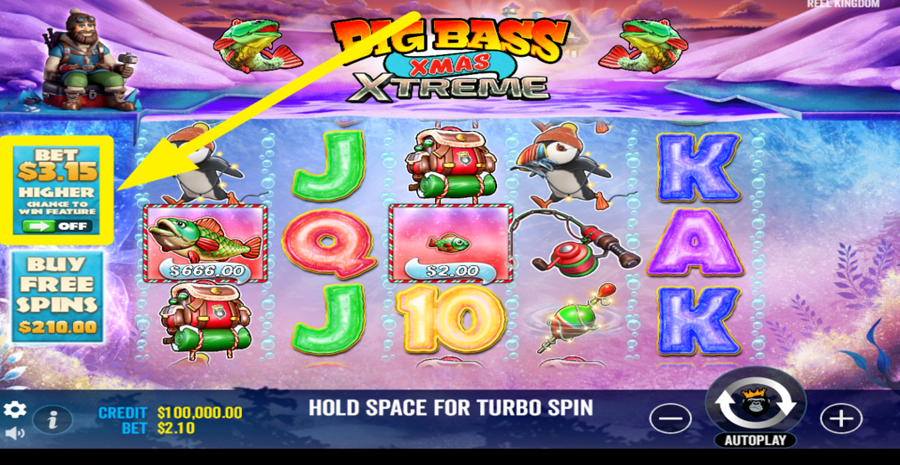 Big Bass Xmas Xtreme Boost Bet