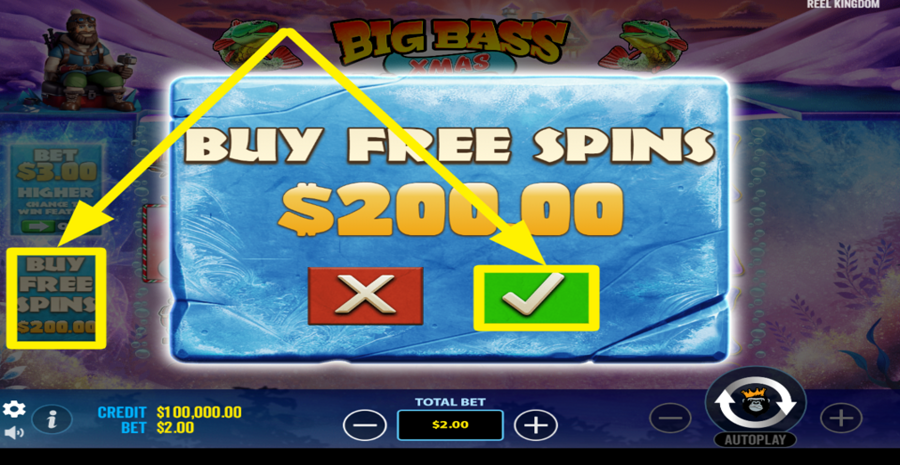 Big Bass Xmas Xtreme Buy Bonus