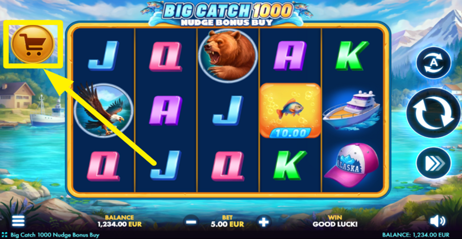 Big Catch 1000 Nudge Bonus Buy Buy Bonus