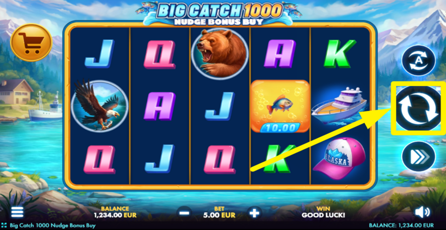 Big Catch 1000 Nudge Bonus Buy Spin