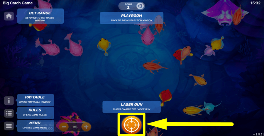 Big Catch Game Laser gun2
