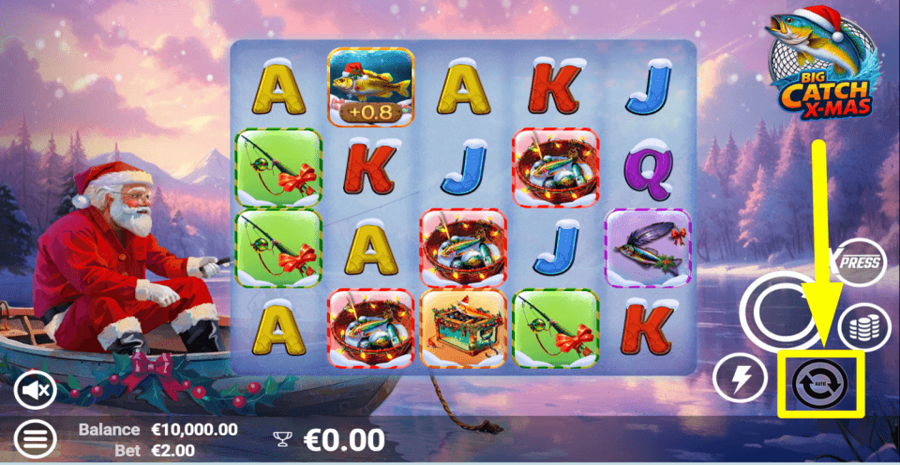 Big Catch Xmas Autoplay Feature