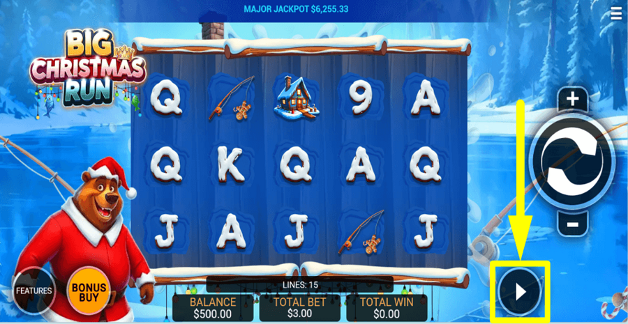 Big Christmas Run Autoplay Feature