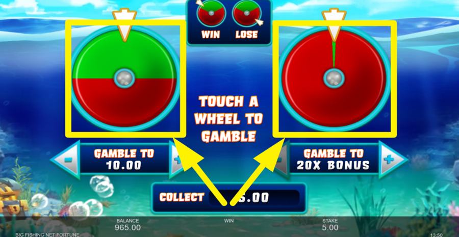 Big Fishing Net Fortune Gamble