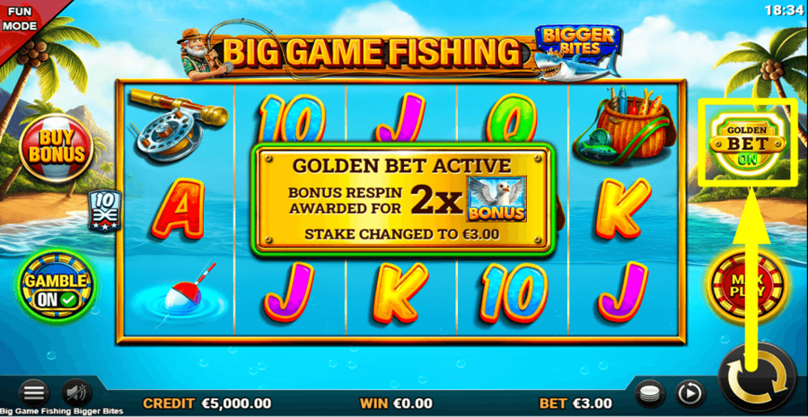 Big Game Fishing Bigger Bites Golden Bet Feature