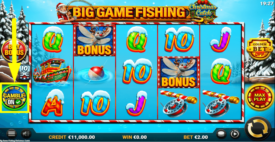 Big Game Fishing Christmas Catch Gamble Feature
