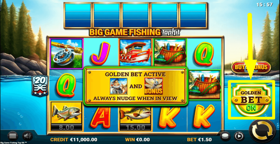 Big Game Fishing Golden Bet Feature