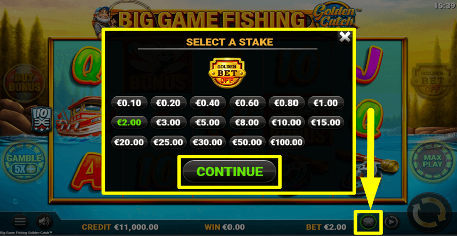 Big Game Fishing Golden Catch Bet Value