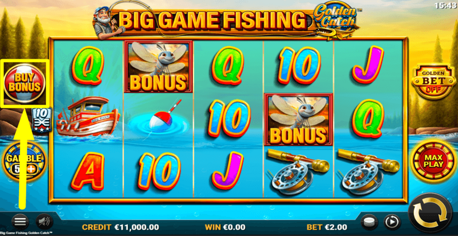 Big Game Fishing Golden Catch Buy Feature