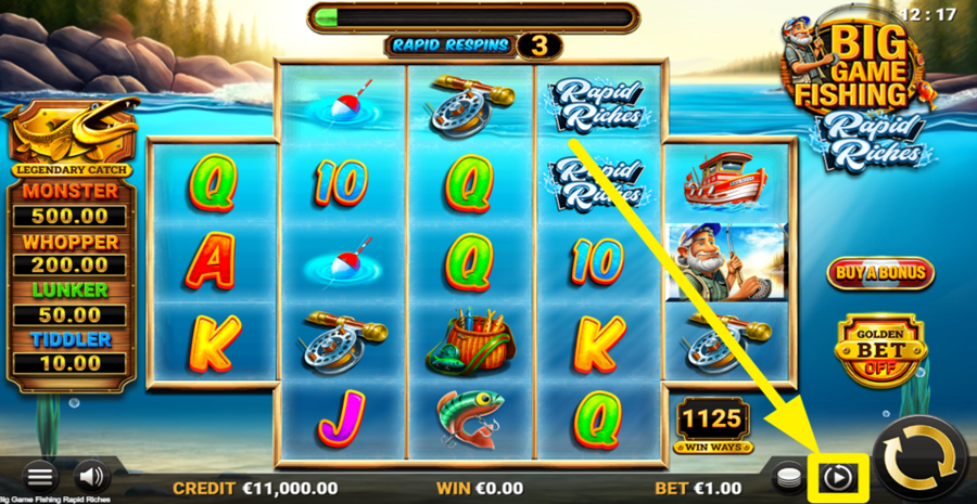 Big Game Fishing Rapid Riches Autoplay